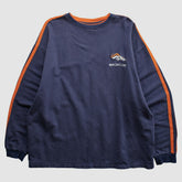 Denver Broncos NFL 2000s Pullover Sweatshirt - Navy Vintage outlet