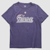 New England Patriots Reebok 2000s T-shirt - Purple Vintage sale