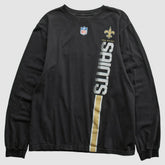 New Orleans Saints Reebok 2000s Long Sleeve T-shirt - Black Vintage outlet