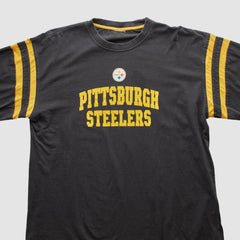 Pittsburgh Steelers 2000s Long Sleeve T-shirt - Black Vintage sale