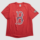 Boston Red Sox Delta 2004 T-shirt Red Vintage