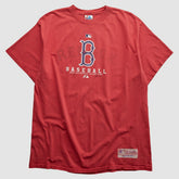 Boston Red Sox Majestic 2000s T-shirt Red Vintage