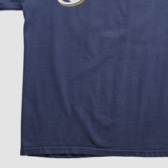 Milwaukee Brewers Majestic 2000s T-shirt Navy Vintage