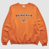 Cincinnati Bengals NFL 2000s Pullover Sweatshirt - Orange Vintage sale