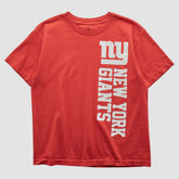 New York Giants NFL 2010s T-shirt - Red Vintage on sale