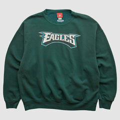 Philadelphia Eagles NFL 2000s Pullover Sweatshirt - Green Vintage for sale