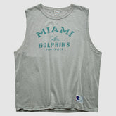 Miami Dolphins Champion 2000s Tank - Heather Gray Vintage for sale