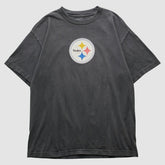 Pittsburgh Steelers Reebok 2000s T-shirt - Charcoal Vintage online