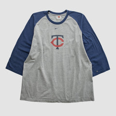 Minnesota Twins 2000s T-shirt Heather Gray Vintage