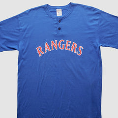 Texas Rangers Majestic 2000s T-shirt Blue Vintage