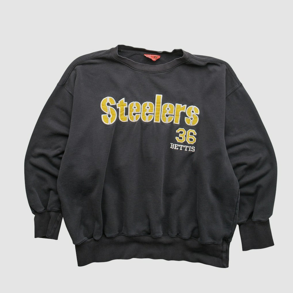 Pittsburgh Steelers NFL 2000s Pullover Sweatshirt - Black Vintage cheap