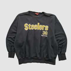 Pittsburgh Steelers NFL 2000s Pullover Sweatshirt - Black Vintage cheap