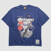 Boston Red Sox Nutmeg Mills 90s T-shirt Navy Vintage