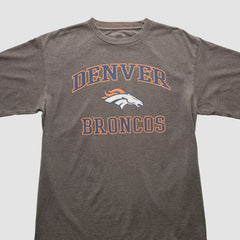 Denver Broncos NFL 2010s T-shirt - Dark Heather Gray Vintage on sale