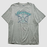 Seattle Mariners Lee Apparel 2001 T-shirt Heather Gray Vintage