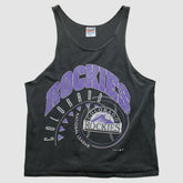 Colorado Rockies Hanes 90s Tank Black Vintage