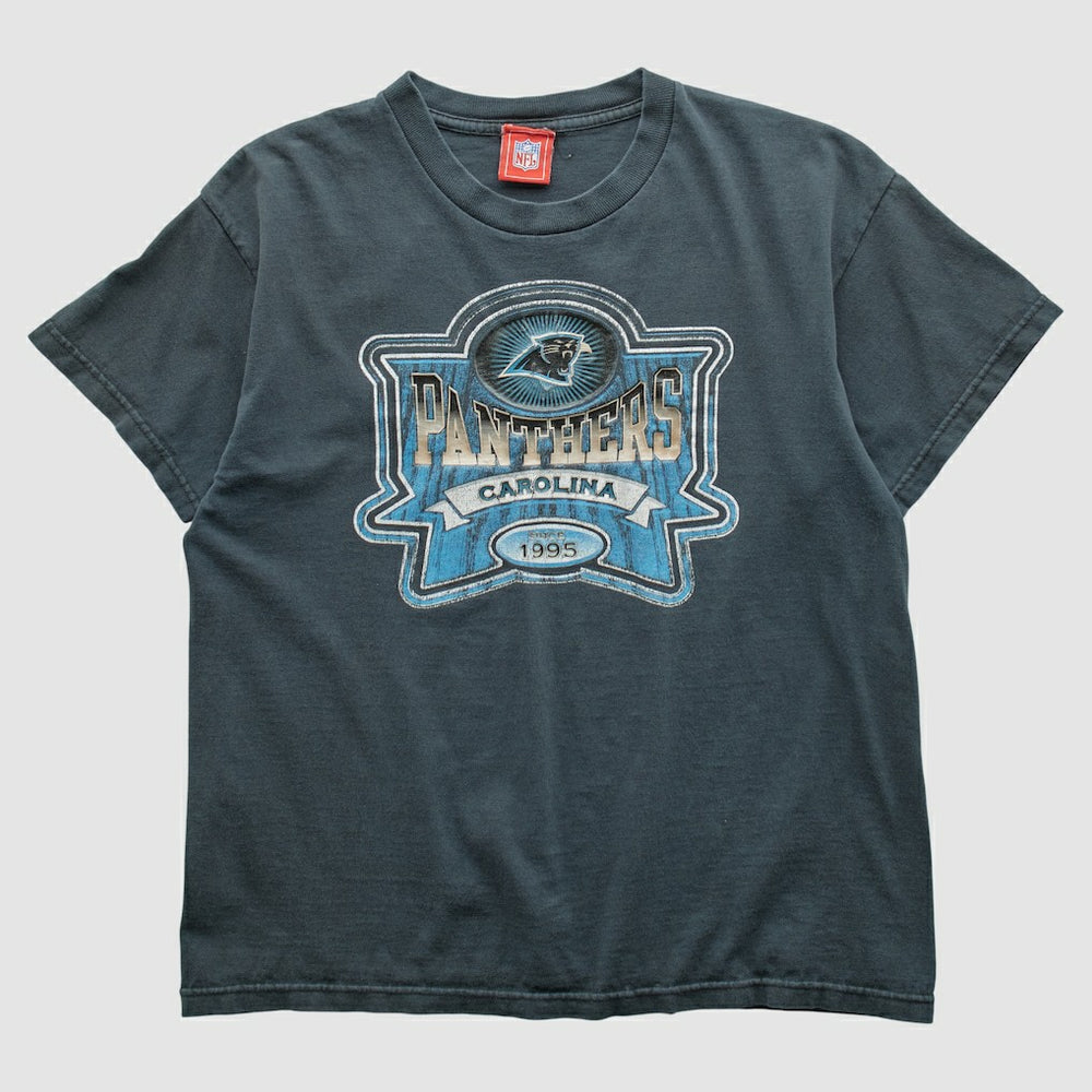 Carolina Panthers NFL 2000s T-shirt - Navy Vintage for sale