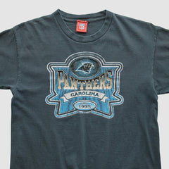Carolina Panthers NFL 2000s T-shirt - Navy Vintage for sale