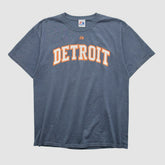 Detroit Tigers Majestic 2010s T-shirt Blue Vintage