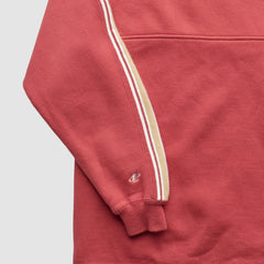 San Francisco 49ers NFL 2000s 1/4 Zip Sweatshirt - Red Vintage discount