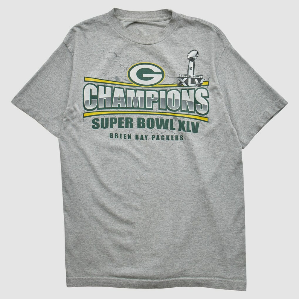 Green Bay Packers 2011 T-shirt - Heather Gray Vintage on sale