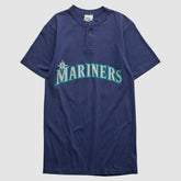 Seattle Mariners Majestic 2000s T-shirt Navy Vintage