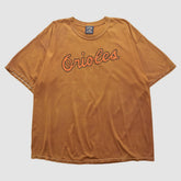 Baltimore Orioles Majestic 2000s T-shirt Orange Vintage
