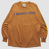 Minnesota Vikings Lee Apparel 2000s Long Sleeve T-shirt - Brown Vintage cheap