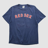 Boston Red Sox Majestic 2000s T-shirt Navy Vintage