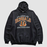 Cincinnati Bengals NFL 2010s Hooded Pullover Sweatshirt - Black Vintage discount