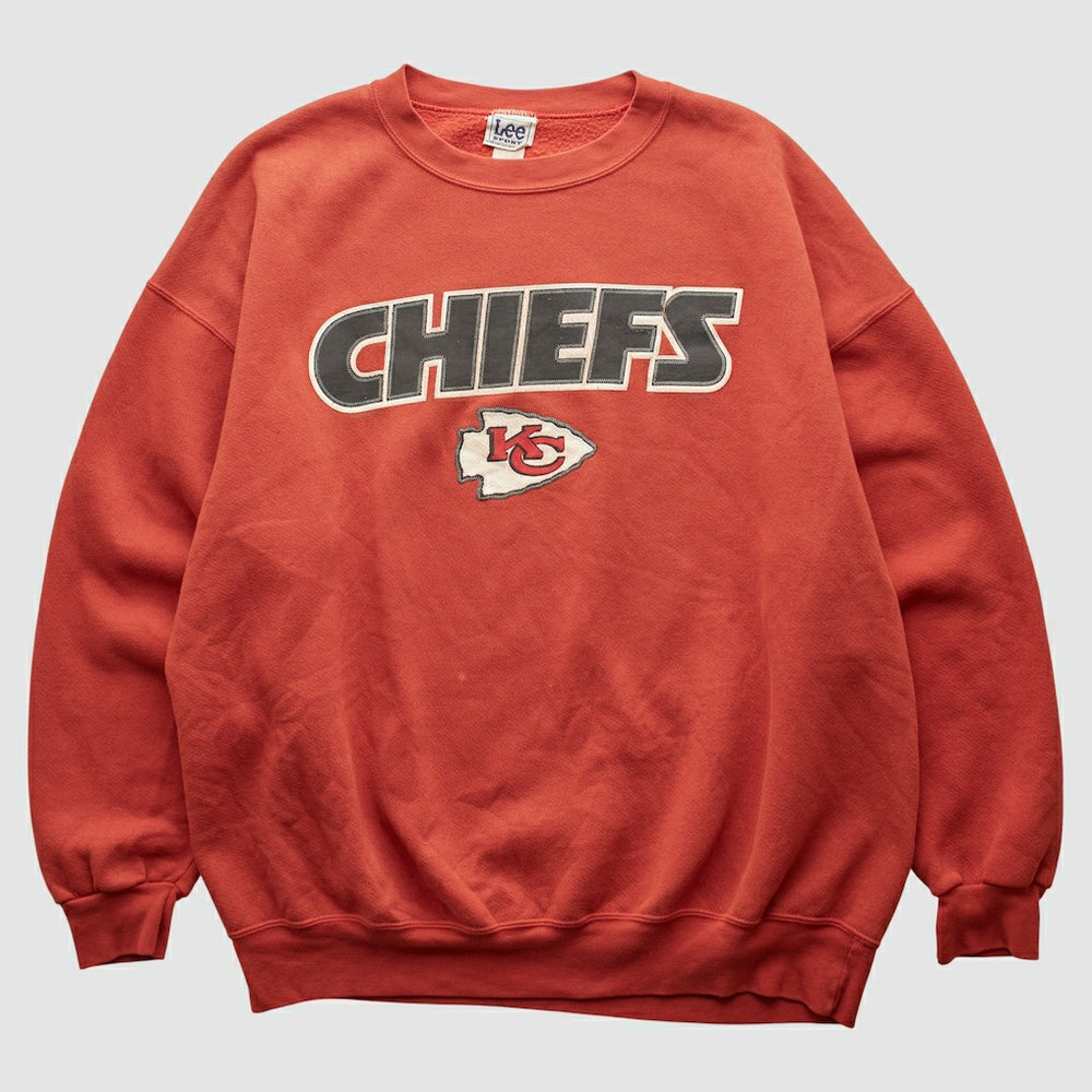 Kansas City Chiefs Lee Sport 2000s Pullover Sweatshirt - Red Vintage online