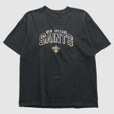 New Orleans Saints Reebok 2000s T-shirt - Black Vintage on sale