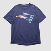 New England Patriots NFL 2000s T-shirt - Navy Vintage for sale