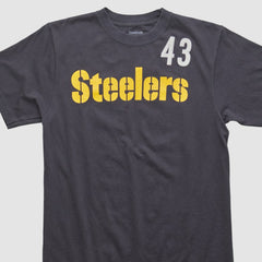 Pittsburgh Steelers Reebok 2000s T-shirt - Black Vintage discount