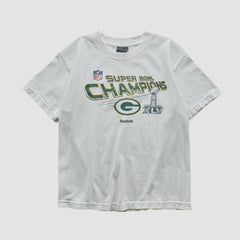 Green Bay Packers Reebok 2011 T-shirt - White Vintage on sale