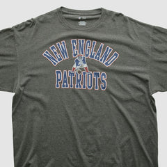 New England Patriots NFL 2010s Long Sleeve T-shirt - Dark Heather Gray Vintage for sale