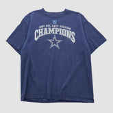 Dallas Cowboys Reebok 2007 T-shirt - Navy Vintage for sale