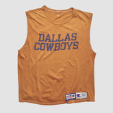 Dallas Cowboys Champion 1994 Tank - Orange Vintage on sale