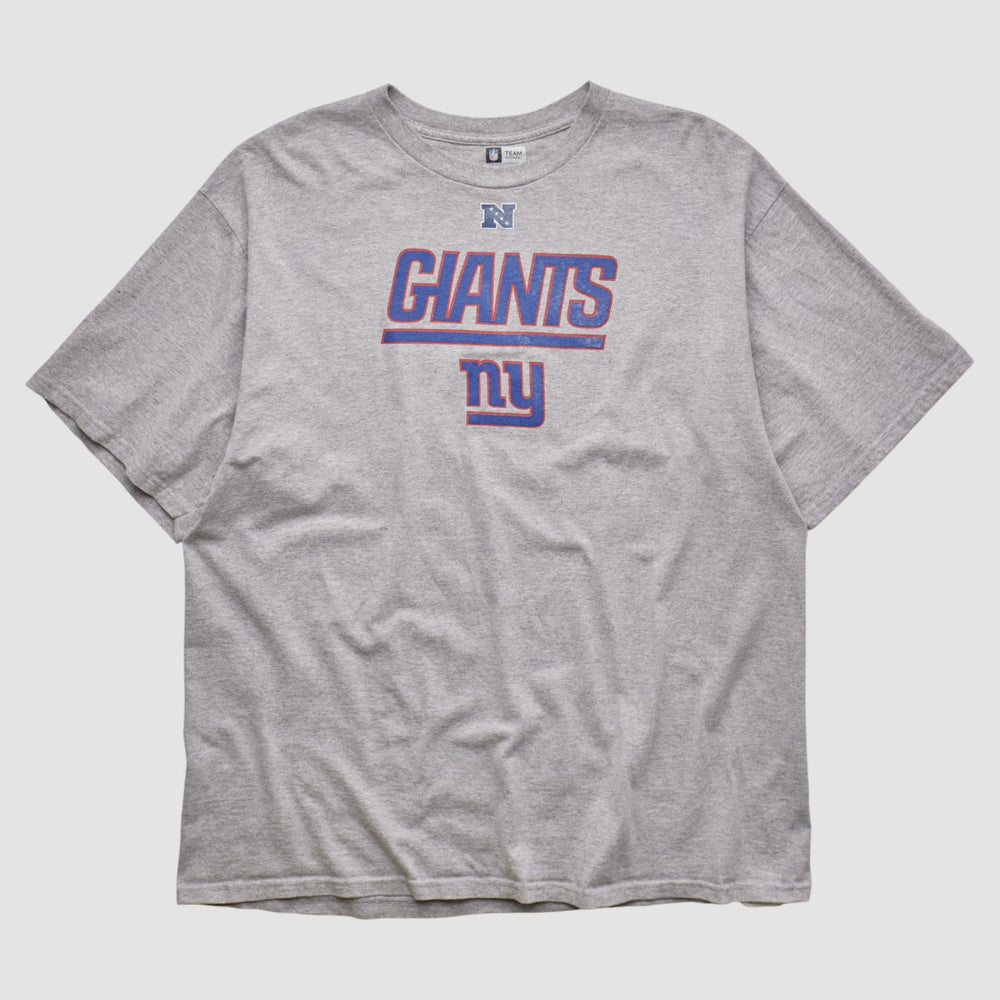 New York Giants NFL 2000s T-shirt - Heather Gray Vintage discount