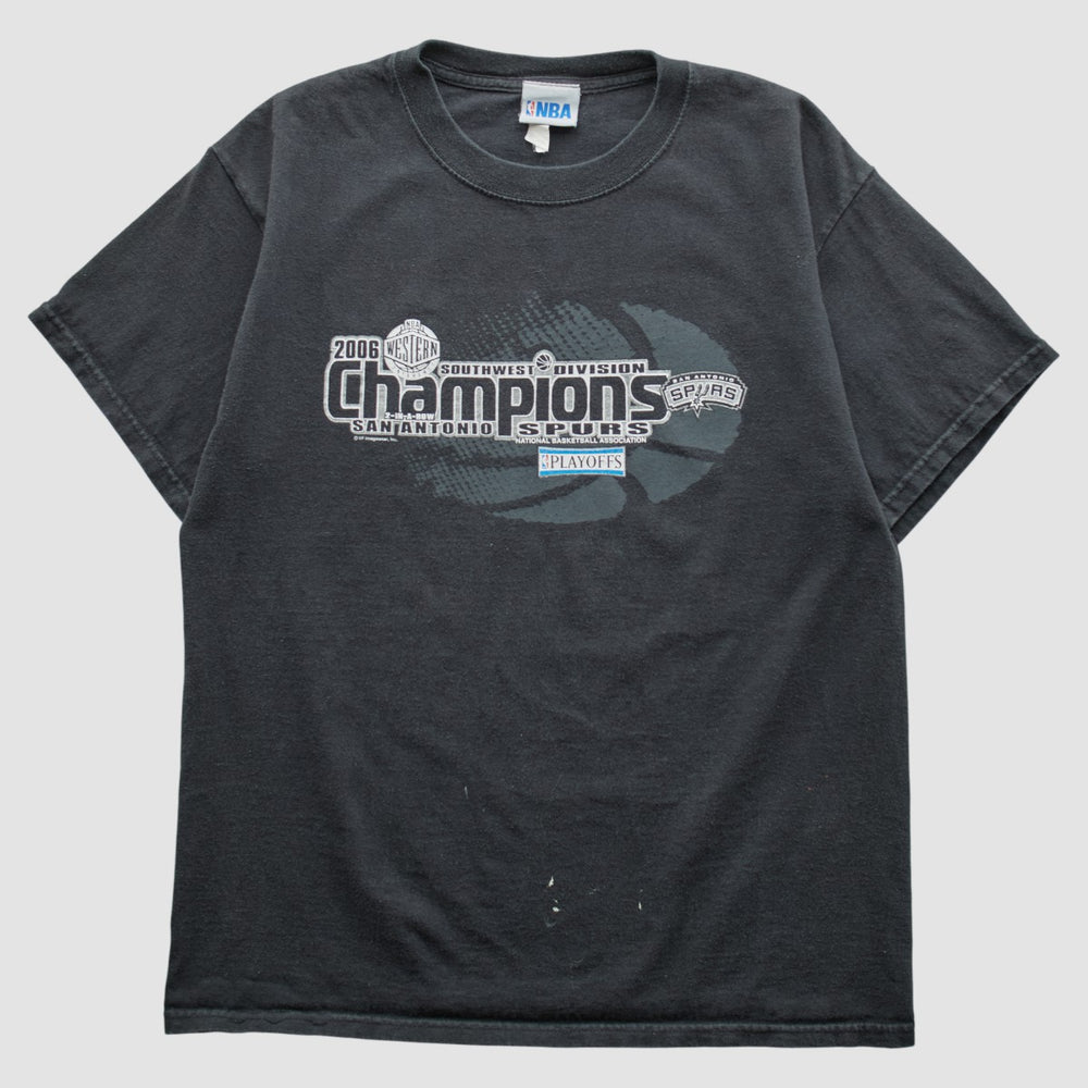 San Antonio Spurs NBA 2006 T-shirt - Black Vintage for sale