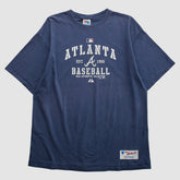 Atlanta Braves Majestic 2010 T-shirt Navy Vintage