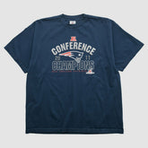 New England Patriots NFL 2011 T-shirt - Navy Vintage on sale
