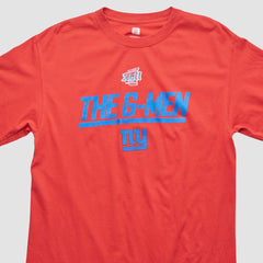 New York Giants NFL 2008 T-shirt - Red Vintage cheap