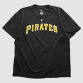 Pittsburgh Pirates Majestic 2000s T-shirt Black Vintage