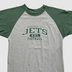 New York Jets NFL 2000s T-shirt - Heather Gray Vintage discount