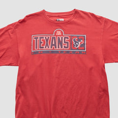 Houston Texans NFL 2000s Long Sleeve T-shirt - Red Vintage sale