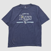 Tampa Bay Rays MLB 2008 T-shirt Navy Vintage