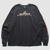 Cincinnati Bengals NFL 2010s Long Sleeve T-shirt - Black Vintage outlet