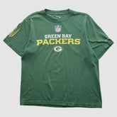 Green Bay Packers Reebok 2000s T-shirt - Green Vintage discount