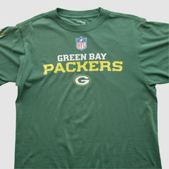 Green Bay Packers Reebok 2000s T-shirt - Green Vintage discount